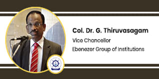 AMET University, Vice Chancellor: Col. Dr.G.Thiruvasagam Interview